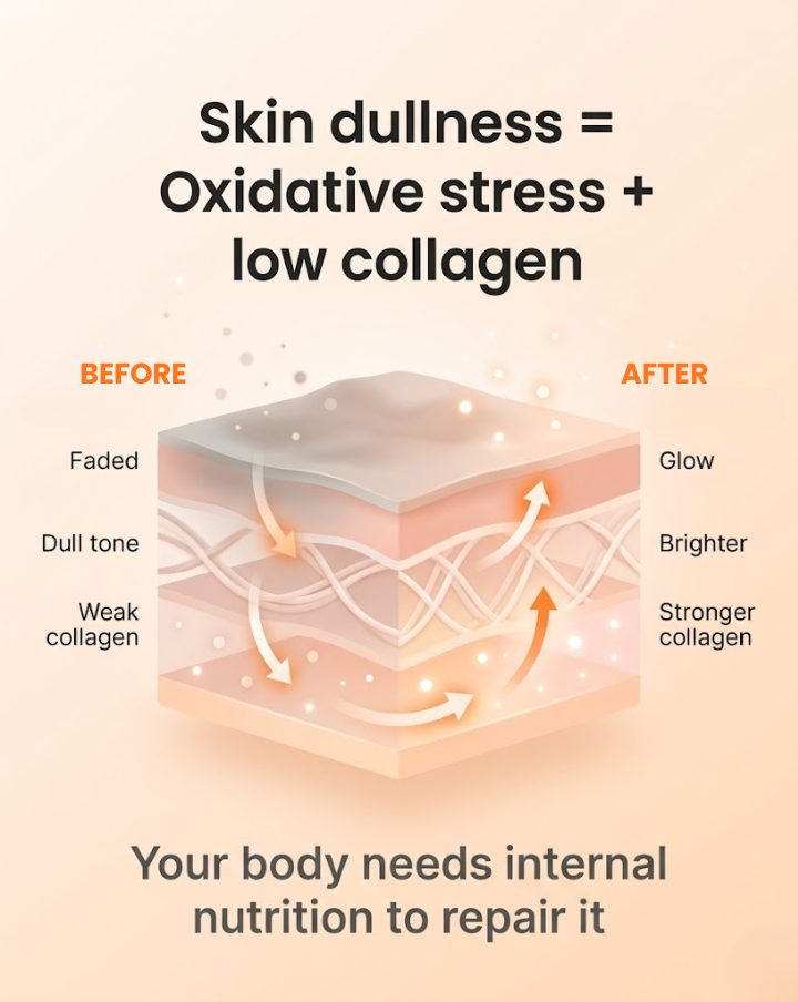 Advanced Skin Glow Formula with 500mg Glutathione