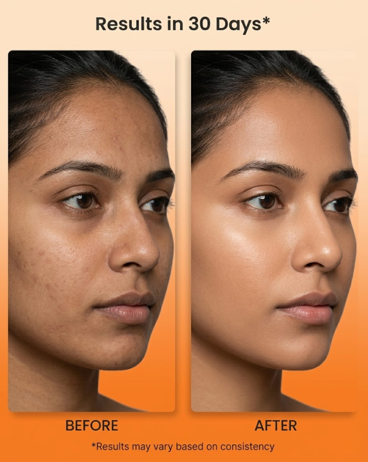 Advanced Skin Glow Formula with 500mg Glutathione