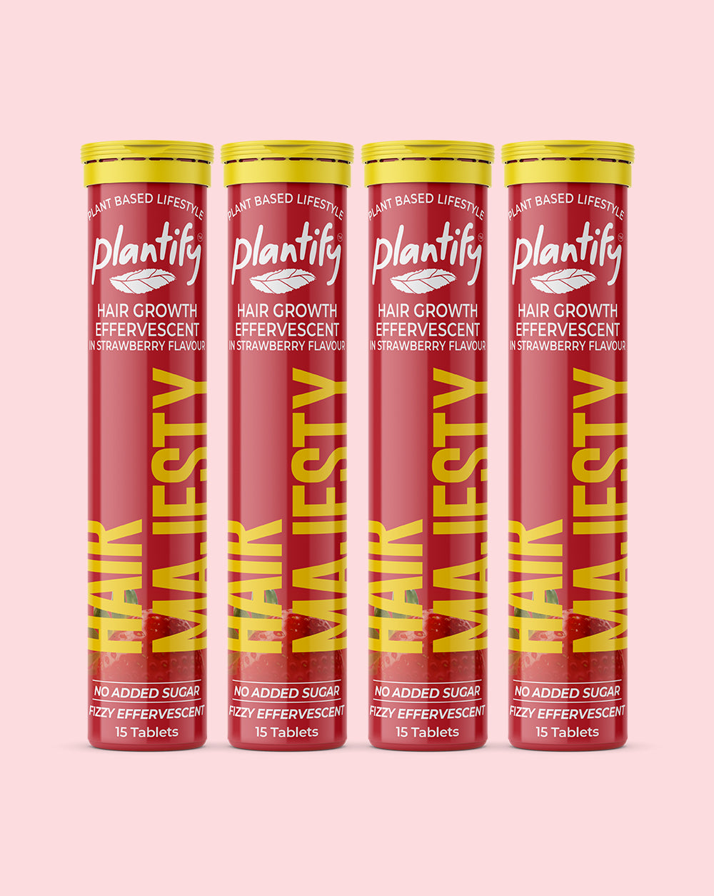 Hair Majesty Effervescent Tablets | Healthy Hair with Natural Biotin - Plantify