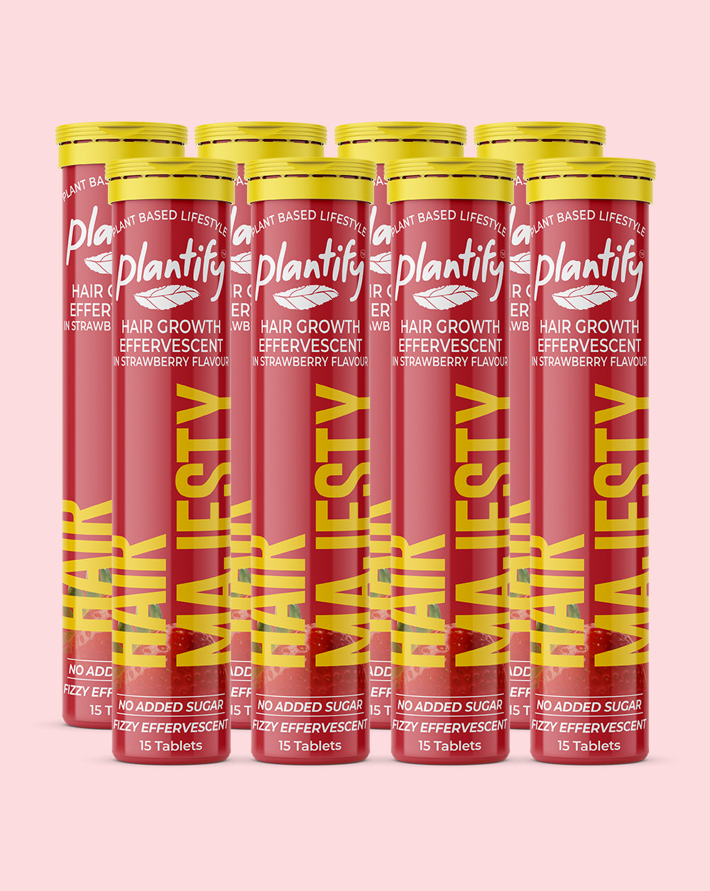 Hair Majesty Effervescent Tablets | Healthy Hair with Natural Biotin - Plantify